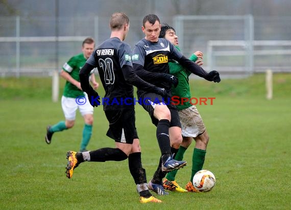 Landesliga Rhein Neckar SV Reihen vs SG Wiesenbach 06.03.2016 (© Siegfried)